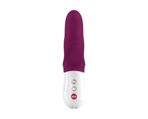 Вібратор-кролик Fun Factory MISS BI grape/white, 2 незалежні мотори, діаметр 4,2 см