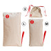 Сумка для секс-іграшок Fun Factory TOYBAG M, золотиста, на блискавці, 25x12 см