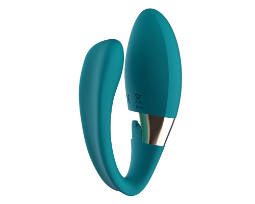 Вібратор для пар LELO Tiani Duo Ocean Blue, 2 мотори, пульт ДК