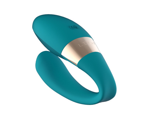 Вібратор для пар LELO Tiani Duo Ocean Blue, 2 мотори, пульт ДК
