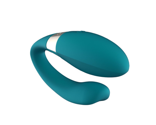 Вібратор для пар LELO Tiani Duo Ocean Blue, 2 мотори, пульт ДК