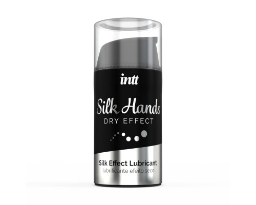 Ультрагуста силіконова змазка Intt Silk Hands (15 мл) з матовим ефектом, шовковистий ефект