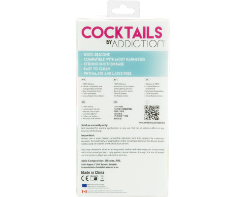 Фалоімітатор на присосці Cocktails by Addiction – Mint Mojito