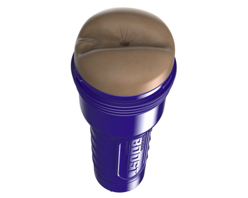 Мастурбатор-попка Fleshlight Boost Blast Female Medium Dark Flesh, плаваючі кільця Turbo Tech