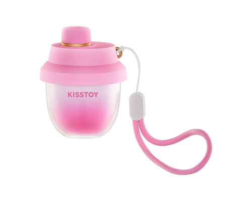Вакуумний стимулятор-брелок KISSTOY Kiss Pods, 5 рівнів інтенсивності + Turbo-режим, 2 насадки