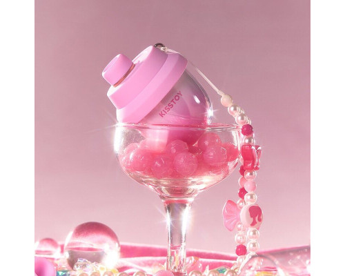 Вакуумний стимулятор-брелок KISSTOY Kiss Pods, 5 рівнів інтенсивності + Turbo-режим, 2 насадки