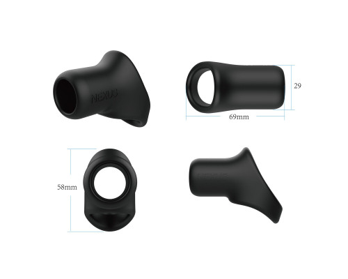 Ерекційне кільце Nexus Rise Cock and Ball Sling, для члена та яєчок, дуже широке
