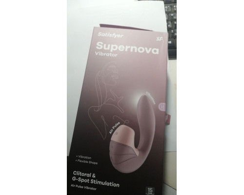 Вакуумний вібратор Satisfyer Supernova Old Rose (м'ята упаковка!!!)