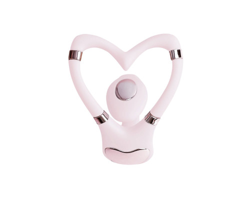 Смарт-вібратор для пар Adrien Lastic Venus + APP, подвійний, можна носити під одягом, 10 режимів