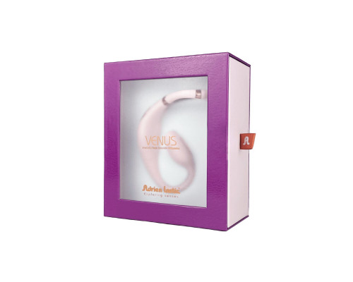 Смарт-вібратор для пар Adrien Lastic Venus + APP, подвійний, можна носити під одягом, 10 режимів