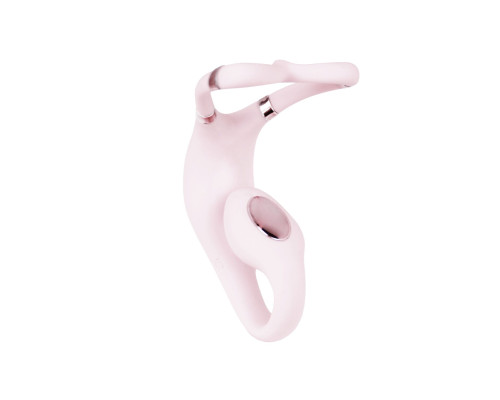 Смарт-вібратор для пар Adrien Lastic Venus + APP, подвійний, можна носити під одягом, 10 режимів