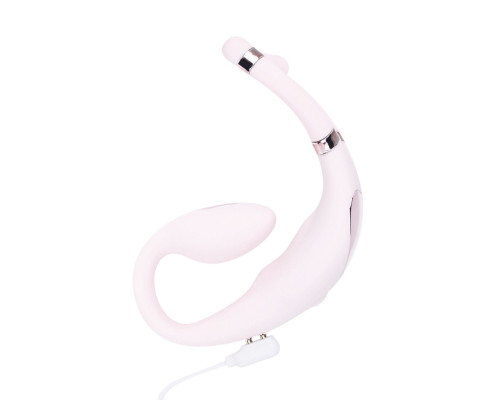 Смарт-вібратор для пар Adrien Lastic Venus + APP, подвійний, можна носити під одягом, 10 режимів