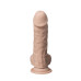 Фалоімітатор SilexD Johnny Real Skin Flesh MODEL 1, суперреалістичний, на присосці, діаметр 3,8 см