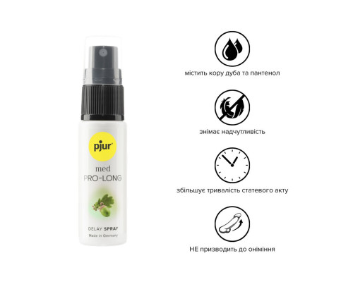 Пролонгирующий спрей pjur MED Prolong Spray 20 мл (мятая упаковка!!!)
