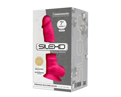 Фаллоимитатор SilexD Johnny Pink (MODEL 1 size 7in) (мятая упаковка!!!)