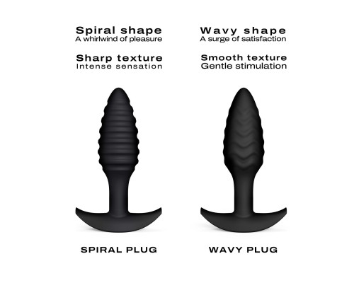 Анальная пробка Dorcel SPIRAL PLUG (мятая упаковка!!!)