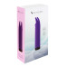 Вібратор S Pleasures Bullets Amethyst, фіолетовий, з двома відростками, 10 режимів, діаметр 2,8 см