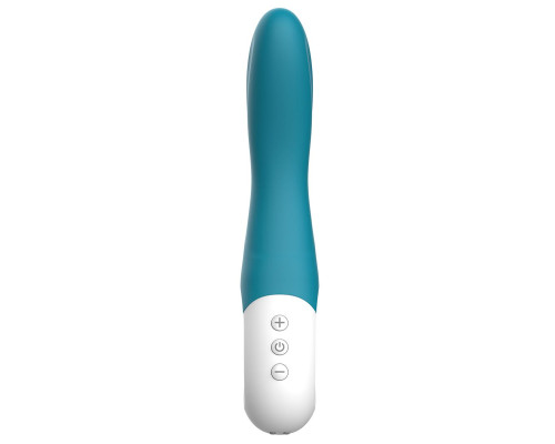 Вібратор точки G Liebe Bend It Rechargeable Ocean Blue, 10 режимів, дуже потужний, гнучкий стовбур
