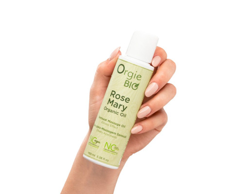 Масажна олія Orgie – Bio Rosemary Organic Oil (100 мл), органічна, веганська формула