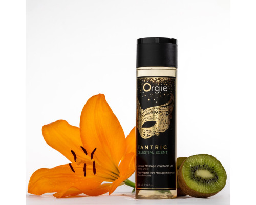 Масажна олія Orgie – Tantric Celestial Scent (200 мл), для тантричного масажу, зволоження