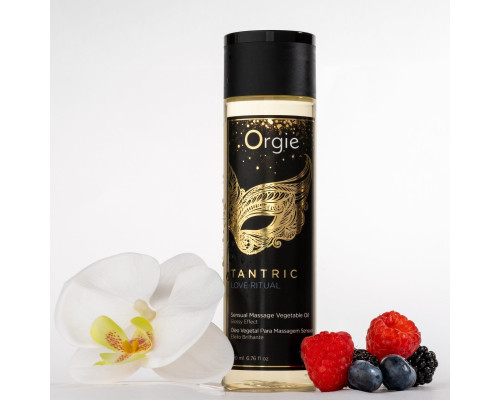 Масажна олія Orgie – Tantric Love Ritual (200 мл), для тантричного масажу, зволоження