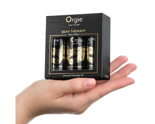 Набір масажних олій Orgie – Sexy Therapy Mini Size Collection (3х30 мл)