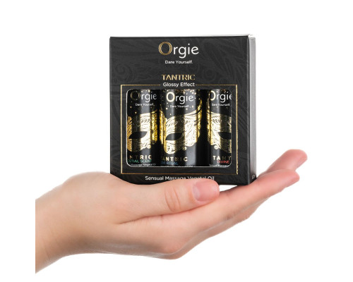 Набір олій для тантричного масажу Orgie – Tantric Mini Size Collection (3х30 мл), зволоження