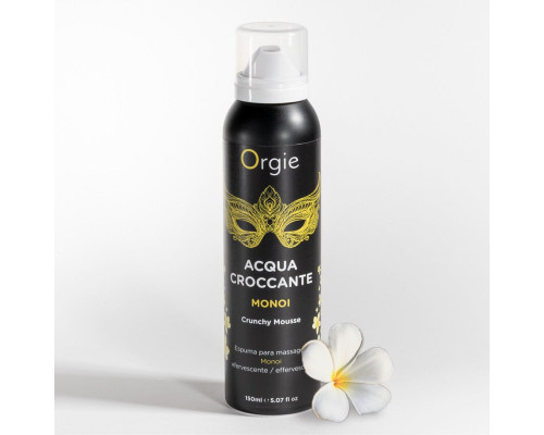 Масажна пінка Orgie – Acqua Croccante Monoi (150 мл), ефект бульбашок, що лопаються