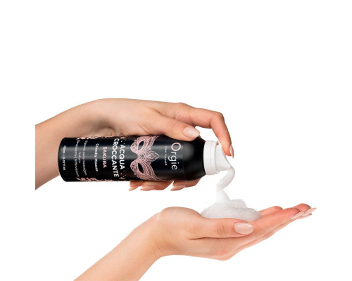 Масажна пінка Orgie – Acqua Croccante Sakura (150 мл), ефект бульбашок, що лопаються
