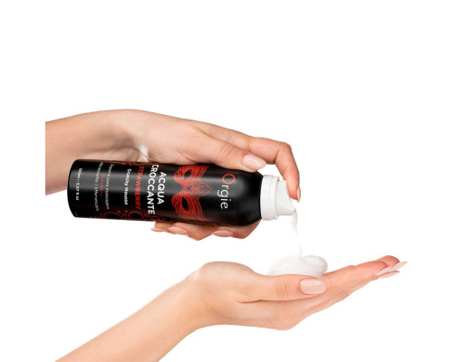 Масажна пінка Orgie – Acqua Croccante Strawberry (150 мл), ефект бульбашок, що лопаються