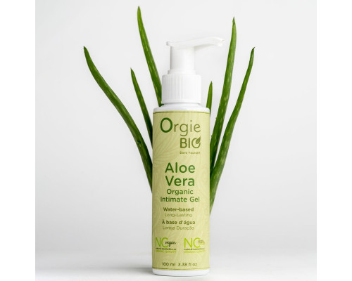 Лубрикант на водній основі Orgie – Bio Aloe Vera Intimate Gel (100 мл), екстракт алое вера