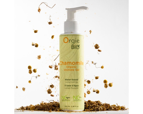 Лубрикант на водній основі Orgie – Bio Chamomile Organic Intimate Gel (100 мл), екстракт ромашки
