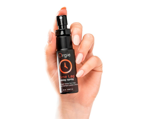 Спрей-пролонгатор Orgie Time Lag Delay Spray, 25 мл, без анестетиків, з пантенолом