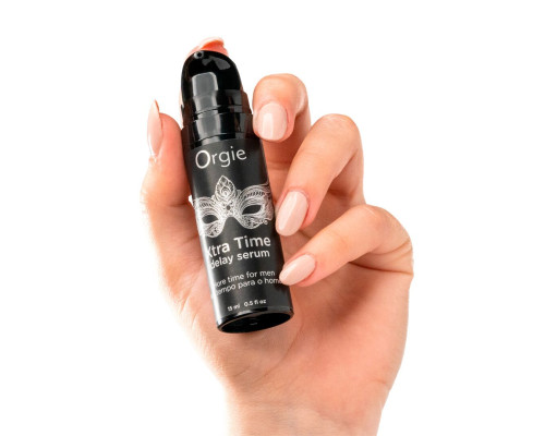 Сироватка-пролонгатор Orgie Xtra Time Delay Serum, 15 мл, без анестетиків, на силіконовій основі
