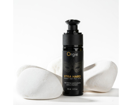 Гель для стимуляції члена Orgie Xtra Hard Power Gel For Him, 50 мл, розігріває, посилює ерекцію