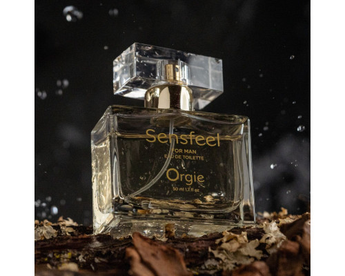 Чоловічі парфуми з феромонами Orgie – Sensfeel for Man (50 мл), цитрусово-деревний аромат
