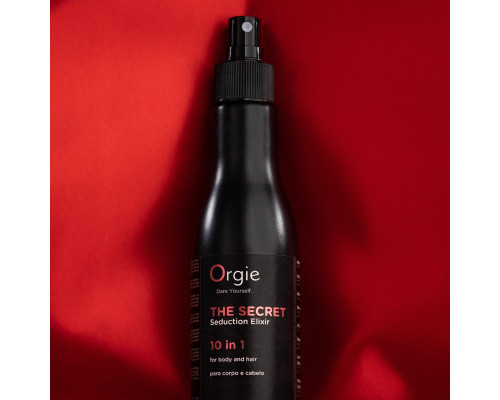 Лосьйон з феромонами для тіла та волосся Orgie – The Secret Seduction Elixir 10 in 1 (200 мл), для неї