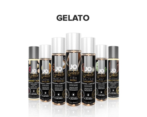Змазка на водній основі JO GELATO CremeBrulee (120 мл) без цукру, парабенів та пропіленгліколю