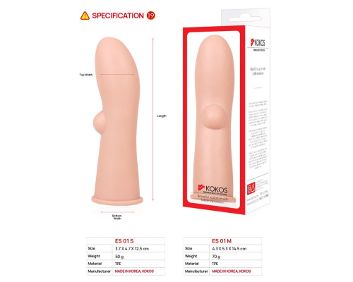 Насадка на член Kokos Extreme Sleeve ES.01 розмір M