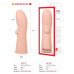 Насадка на член Kokos Extreme Sleeve ES.01 розмір M