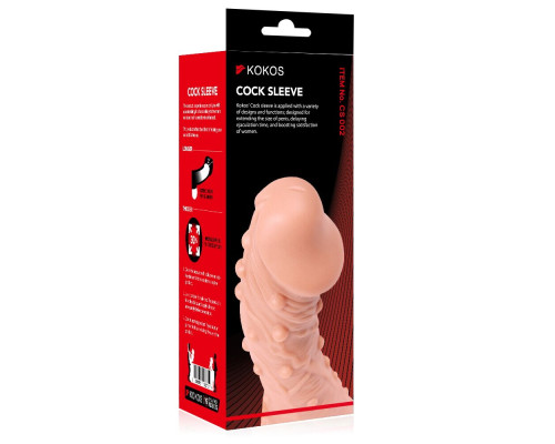 Насадка на член Kokos Cock Sleeve CS 002 M