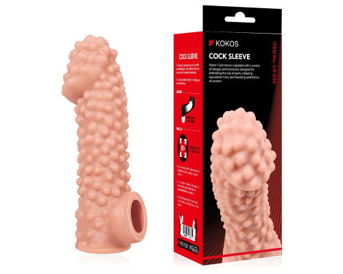 Насадка на член Kokos Cock Sleeve CS 004 M