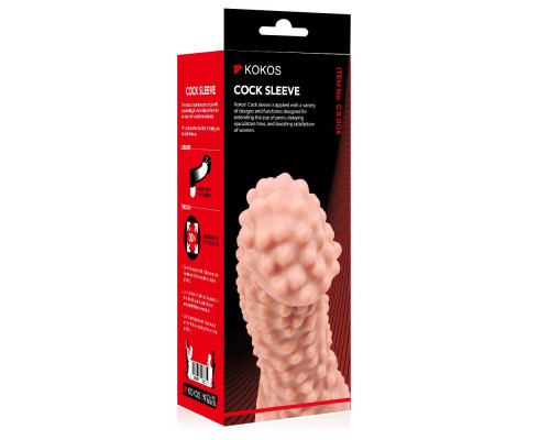 Насадка на член Kokos Cock Sleeve CS 004 L