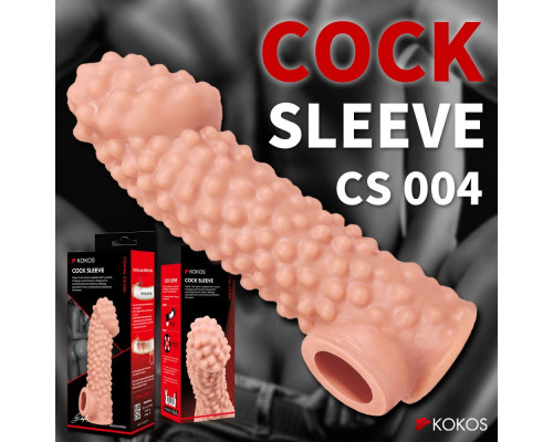 Насадка на член Kokos Cock Sleeve CS 004 L