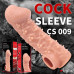 Насадка на член Kokos Cock Sleeve CS 009 M (мятая упаковка!!!)