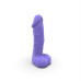 Свічка у вигляді члена Pure Bliss MINI Violet 15 см