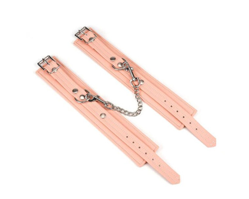 Поножі Liebe Seele Dark Candy Pink Ankle Cuffs, знімний ланцюжок