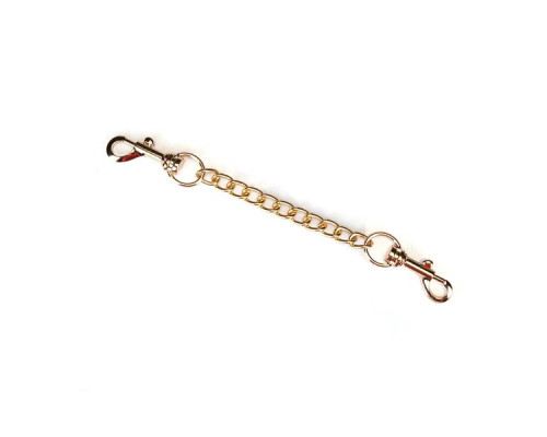 Наручники Liebe Seele Boudoir Amor Wrist Cuffs Black, з’єднувальний ланцюжок на карабінах
