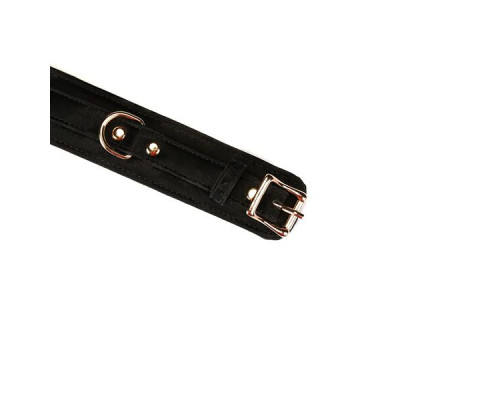 Поножі Liebe Seele Boudoir Amor Ankle Cuffs Black, знімний з’єднувальний ланцюжок