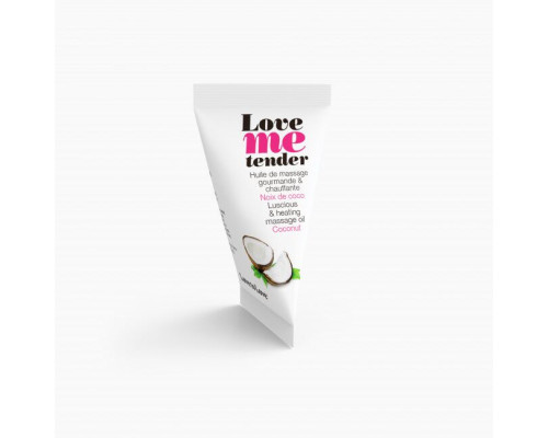 Розпродаж!!! Масажна олія Love To Love - Love Me Tender, Noix De Coco (10 мл) (термін 10.2025)